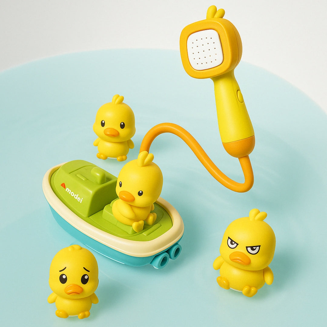Canards Douche Magique – L’Amusement Prend le Bain