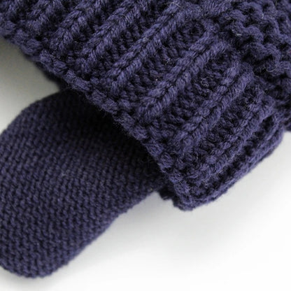 Bonnet Bébé Tricoté à Pompons – Chaleur & Douceur pour l’Hiver