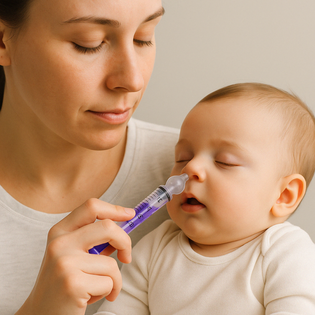 Seringue Nasale Douce – Respiration Saine, Bébé Apaisé