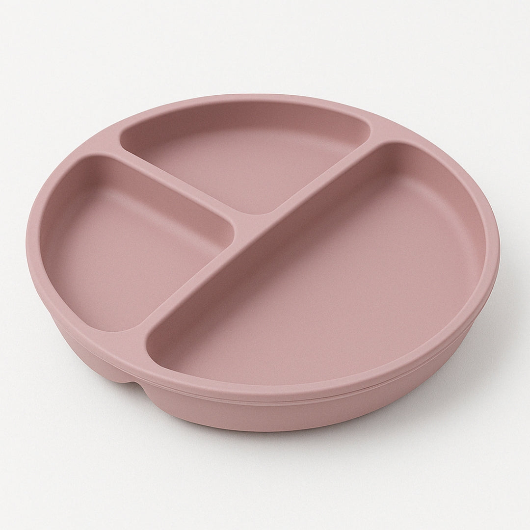 Assiette Compartimentée Bébé – Pratique, Élégante, Antidérapante