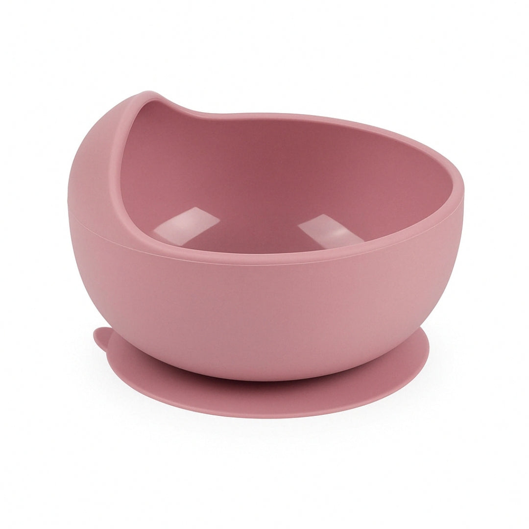Bol Antidérapant en Silicone – Apprentissage des Repas Sans Débordements